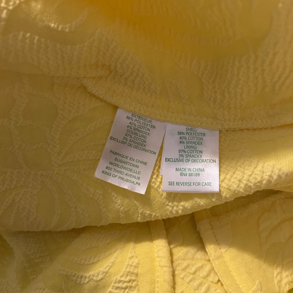 One-Shoulder Yellow Ruffle Romper - Picture 14 of 15